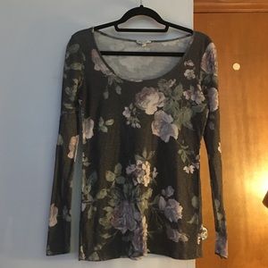 Size XL floral shirt